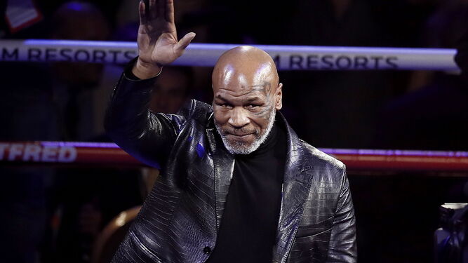 Mike Tyson, en una imagen tomada en febrero en Las Vegas