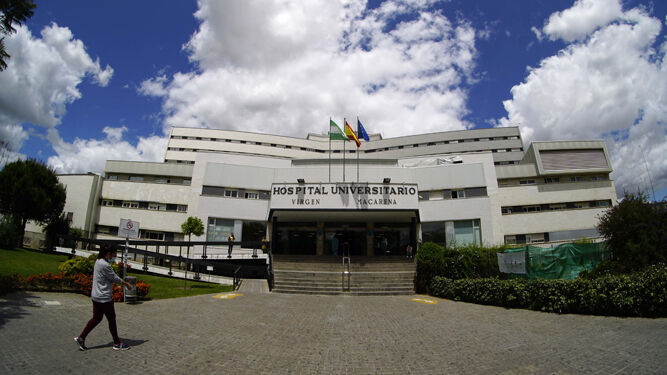 Vista general del Hospital Universitario Virgen Macarena.