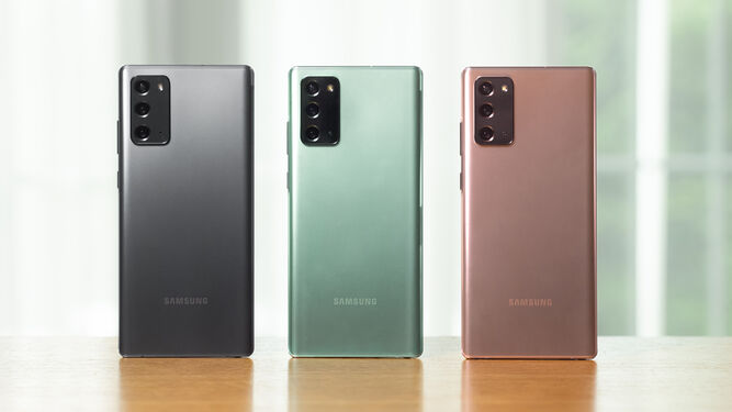 La serie Samsung Galaxy Note20