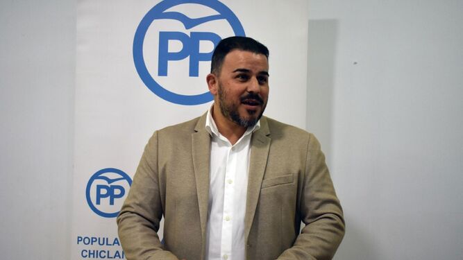 Germán Braza, concejal del PP en Chiclana.