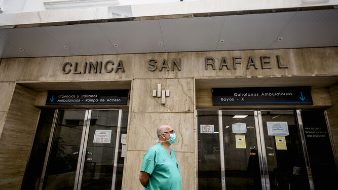 Imagen de archivo del hospital San Rafael de Cádiz.