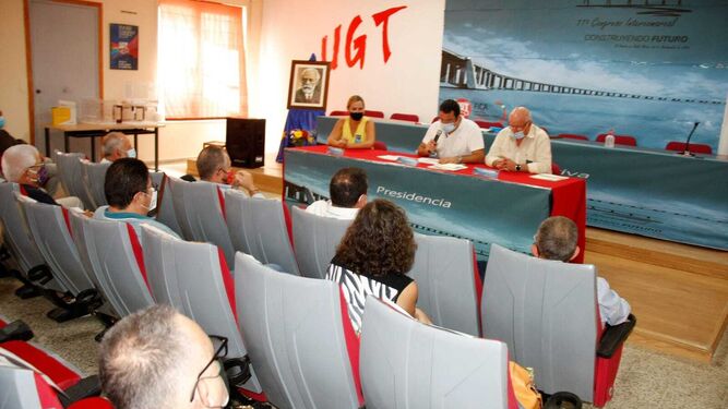 Hasta 55 delegados asistieron al congreso de las federaciones de UGT.