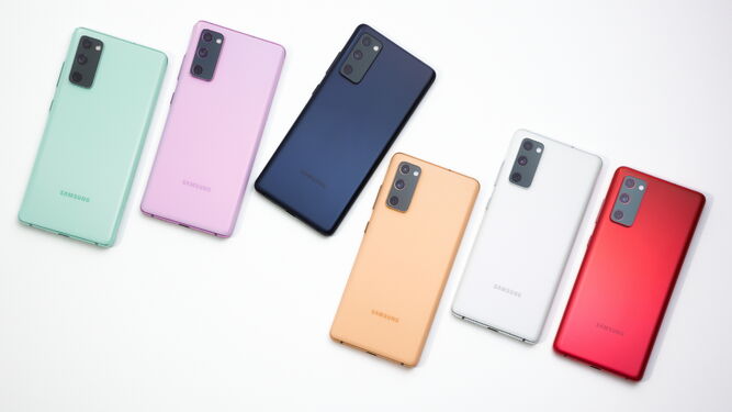 Los distintos colores del Samsung Galaxy S20 FE