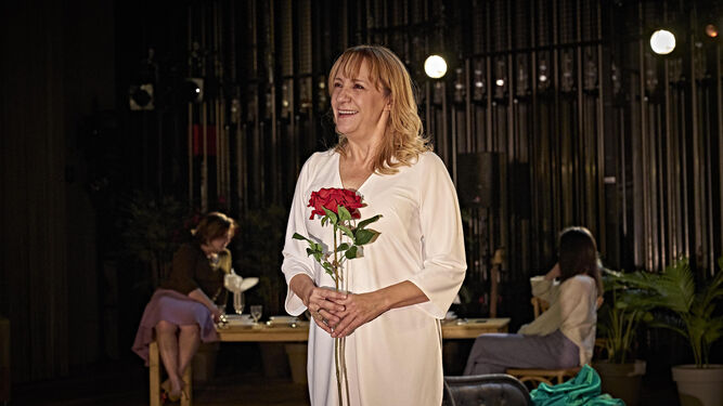 Blanca Portillo, en una escena de la obra que se verá esta noche en el Teatro Falla.