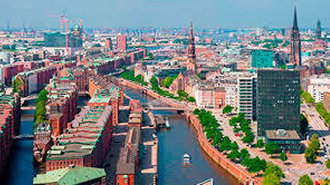 Imagen actual de la ciudad de Hamburgo, donde el abuelo de la denunciante vivía parte su tiempo.