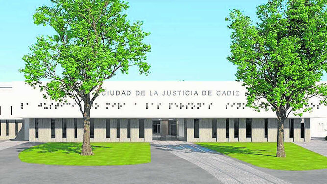 El proyecto de la Ciudad de la Justicia en Cádiz.