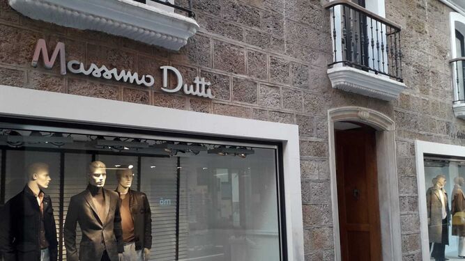 La tienda de Massimo Dutti en Cádiz.
