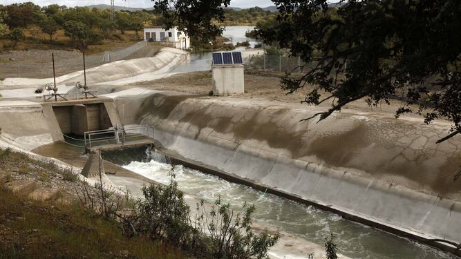 Estado actual del túnel de San Silvestre, infraestructura hídrica para la que se pide de forma urgente un desdoble que evite un corte de suministro.