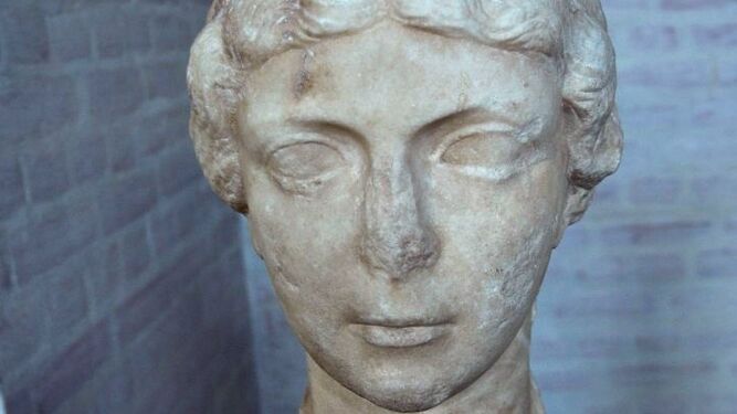 El busto de Antonia Minor que ha sido recuperado en Alemania.