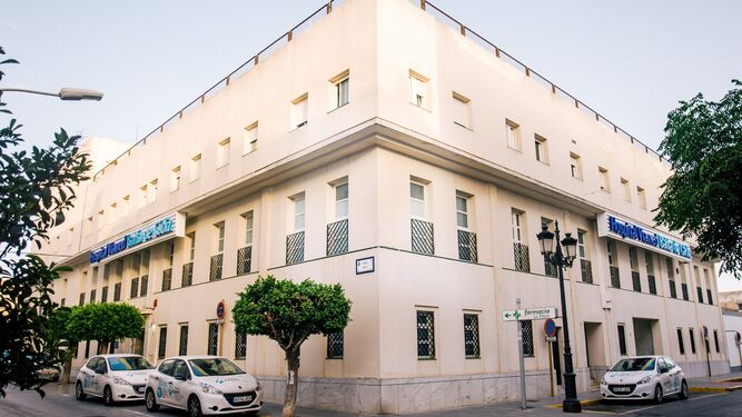 Vista del Hospital Viamed Bahía de Cádiz, en Chiclana, en una imagen de archivo.