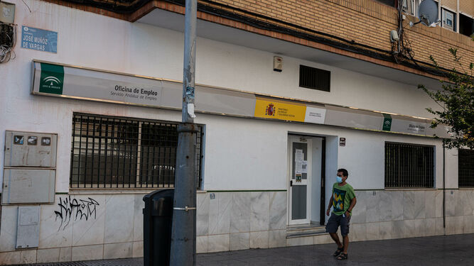 Imagen de una de las oficinas del Servicio Andaluz de Empleo en Huelva.