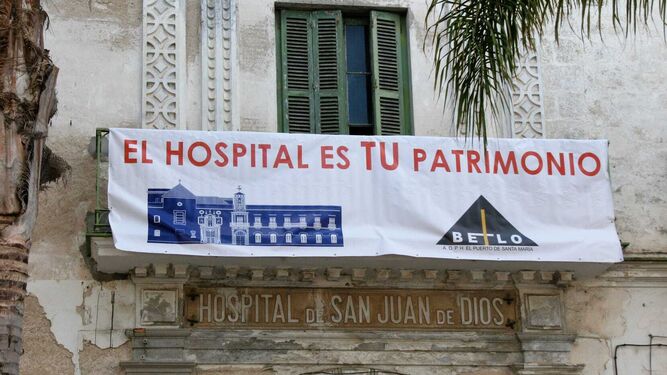 La asociación Betilo amplía su campaña para recuperar el antiguo hospital para usos culturales.