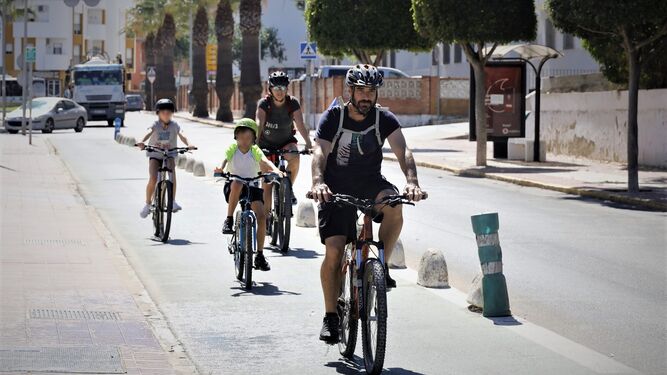 El proyecto incluye, entre otras actuaciones, la reubicación del carril bici de la Avenida de la Diputación.