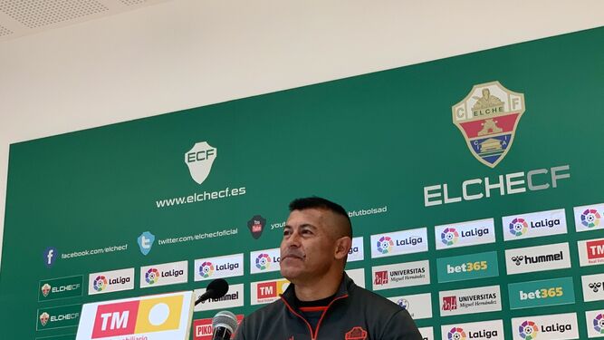 Jorge Almirón, entrenador del Elche.