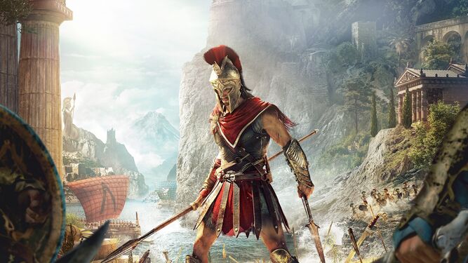 Portada de  'Assassin's Creed Odyssey' sobre las aventuras de Ulises