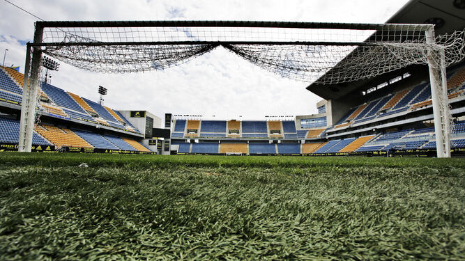 Estadio Carranza con las gradas vacías.