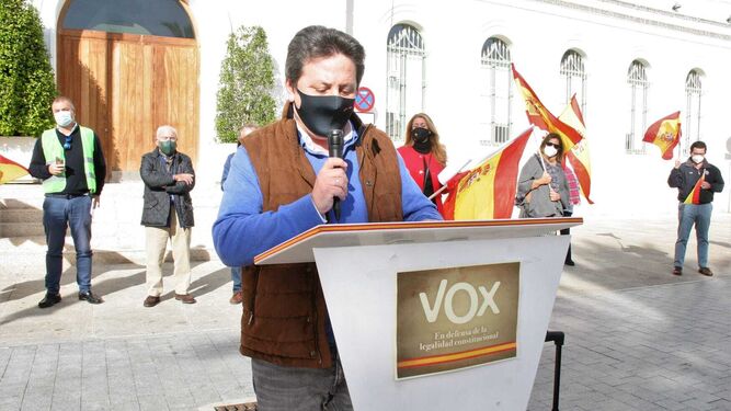 El concejal y secretario de Vox Juan Carlos Sanz.