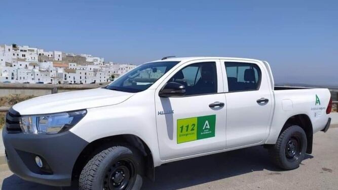 El vehículo sustraído fue presentado hace unos meses por el alcalde del Ayuntamiento vejeriego.
