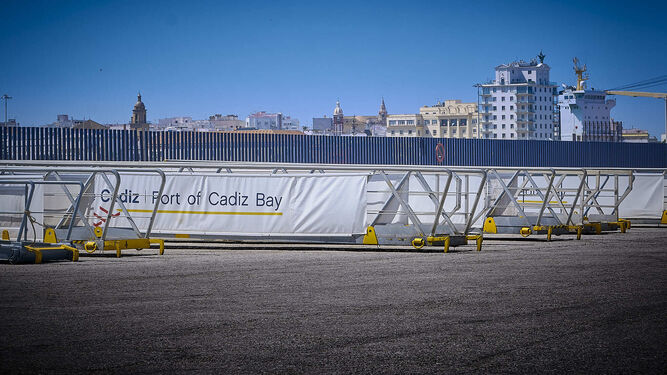 Imagen de archivo del puerto de Cádiz