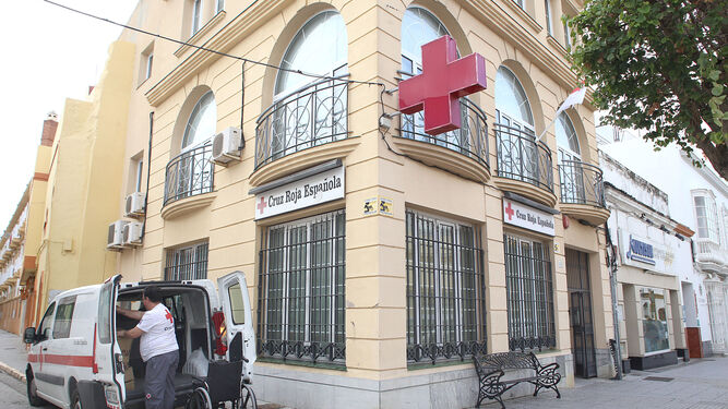 Sede de Cruz Roja en la ciudad, donde se tramitan las inscripciones para estos cursos.