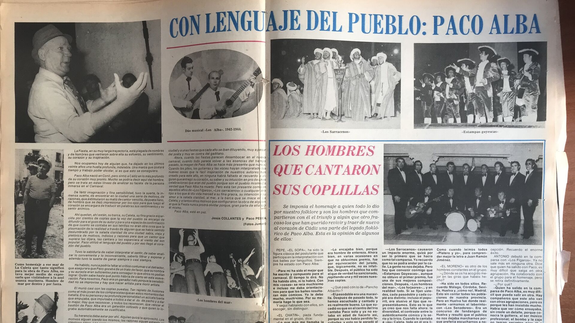 Recuerdos del Diario del Carnaval de 1976