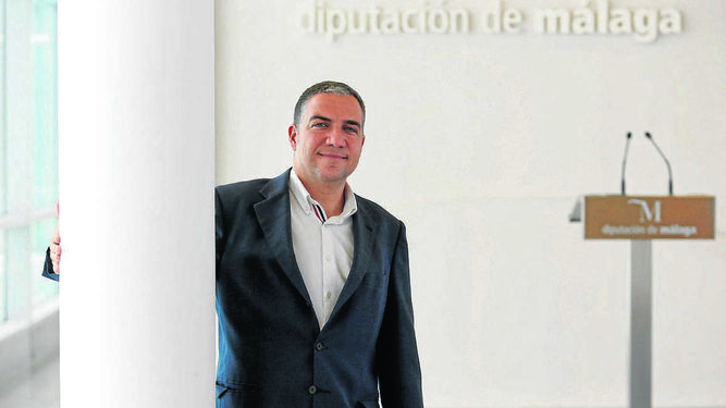 Bendodo, en 2015, en su etapa como presidente de la Diputación de Málaga.