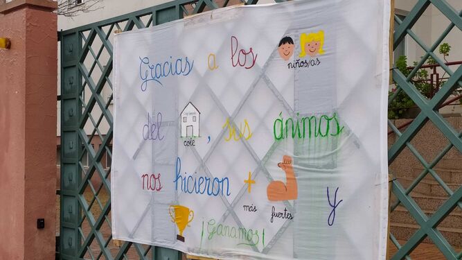 Agradecimiento de la residencia a los mensajes de ánimo de los alumnos del colegio Camposoto
