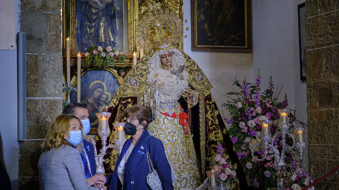 La Virgen del Rosario en Sus Misterios Dolorosos, de la cofradía del Perdón.