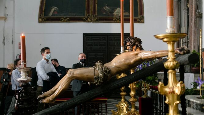El Cristo de la Buena Muerte, en San Agustín.