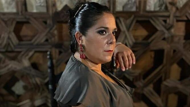 La cantaora Pilar la Gineta.
