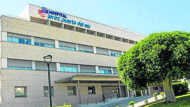 Fachada del Hospital Jerez Puerta del Sur.