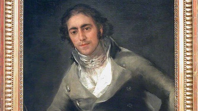 Retrato de Pérez de Castro pintado por Goya y que está en el Louvre.
