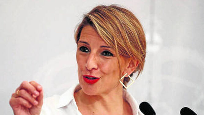 Yolanda Díaz, ministra de Trabajo y Economía Social.