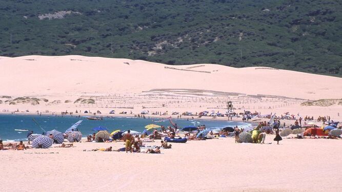 Playa de Valdevaqueros, en Tarifa.