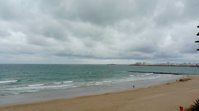 Amenaza de lluvia en Cádiz.
