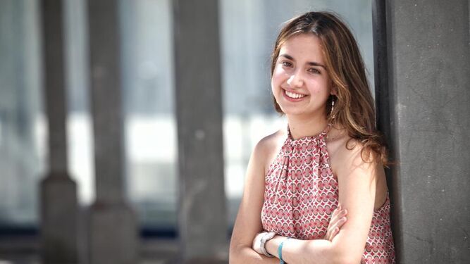 María Dávila Bancalero, una de las dos mejores estudiantes de la PEvAU 2020 en Cádiz.