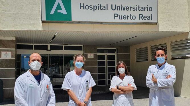 Equipo de profesionales de Farmacia del Hospital de Puerto Real