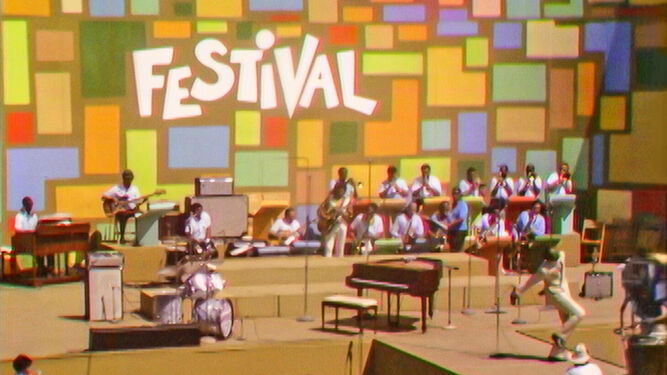 Una imagen del escenario del festival.