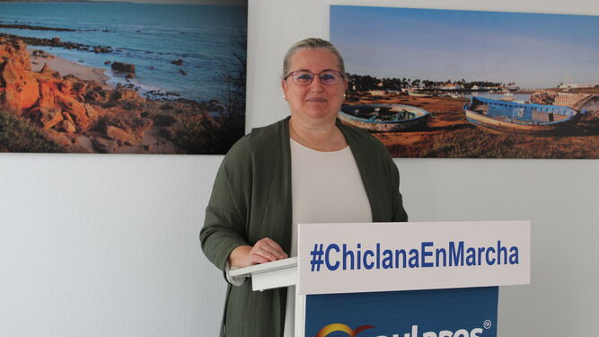Carmen Baena, concejala del PP de Chiclana.