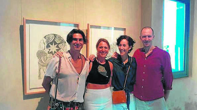 Jaime Marcan, Marta Rosendo, Melele de la Yglesia y Michael Buckner.