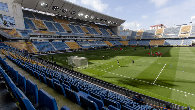 Imagen del estadio llamado ahora Nuevo Mirandilla.