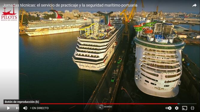 Navantia se encuentra ahora mismo a tope de cruceros que recalan en Cádiz y Puerto Real para su puesta a punto.