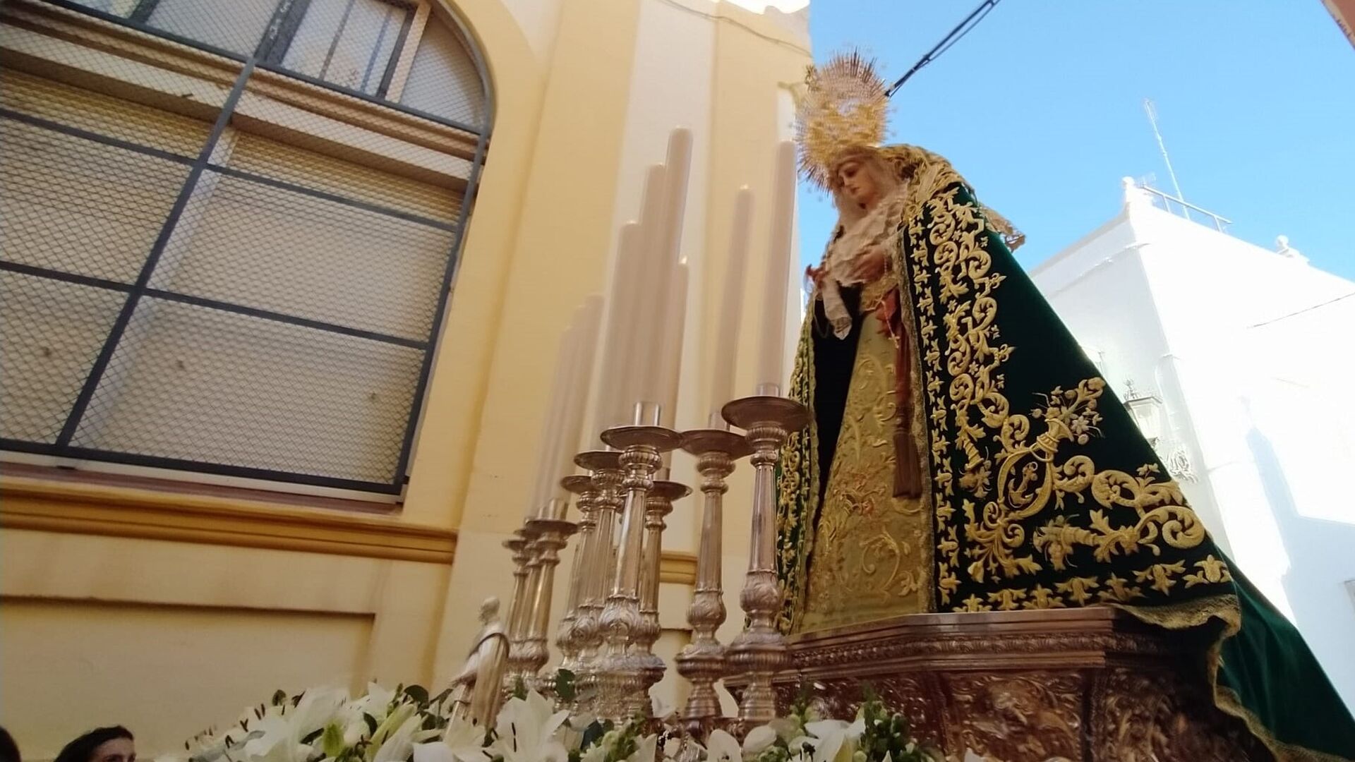 Rosario del Huerto, el primer acto de culto externo en 18 meses de pandemia