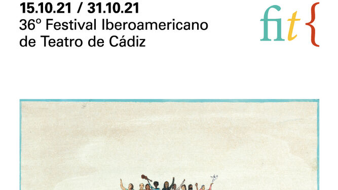 Cartel de la 36 edición del FIT de Cádiz.