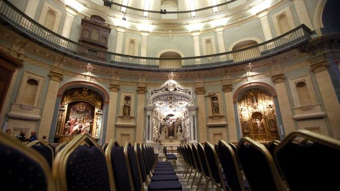 Interior del Oratorio de San Felipe.