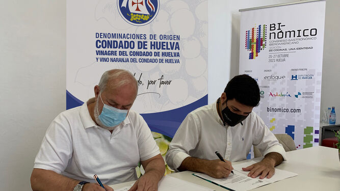 Acuerdo entre DOP Condado de Huelva y Binómico.