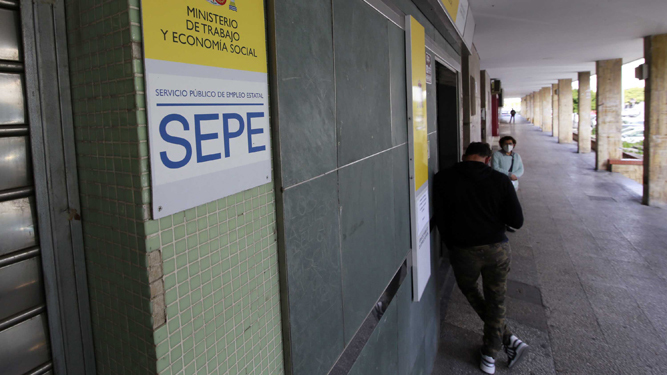 Oficina del SEPE en Jerez.