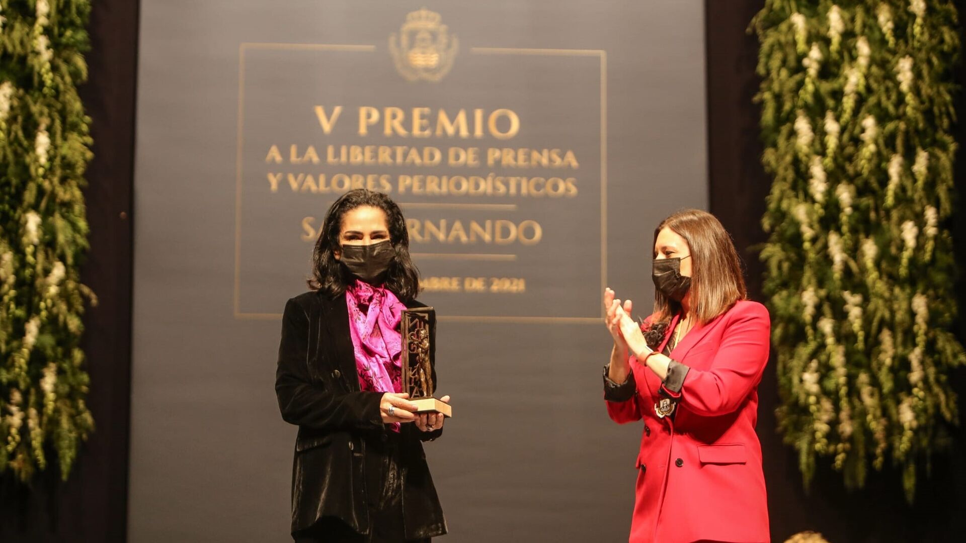 Lydia Cacho, Premio a los Valores Period&iacute;sticos en San Fernando