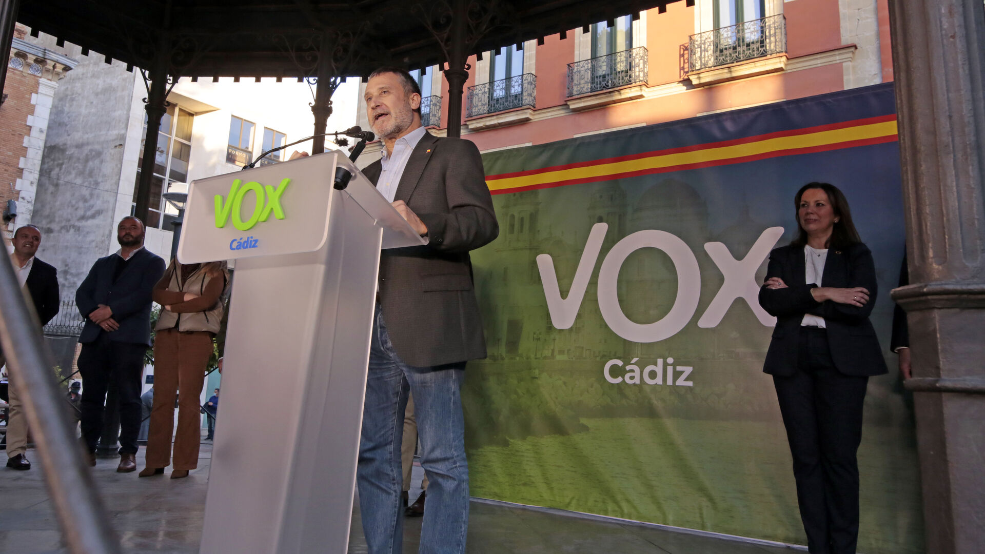Im&aacute;genes del mitin de Vox en Jerez