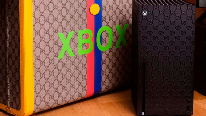 La Xbox Series X by Gucci.